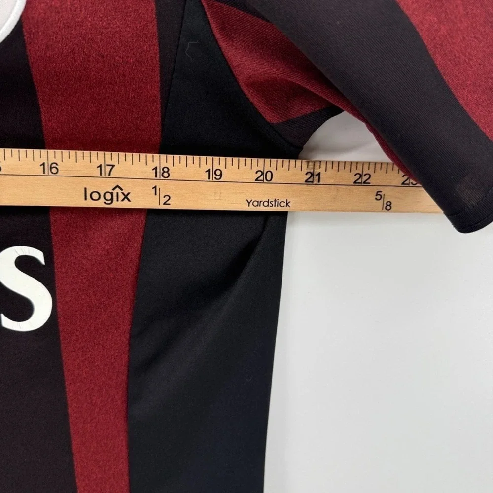 adidas AC Milan Fly Emirates ClimaCool Soccer Jersey Red Black Size M (US) - Picture 9 of 12